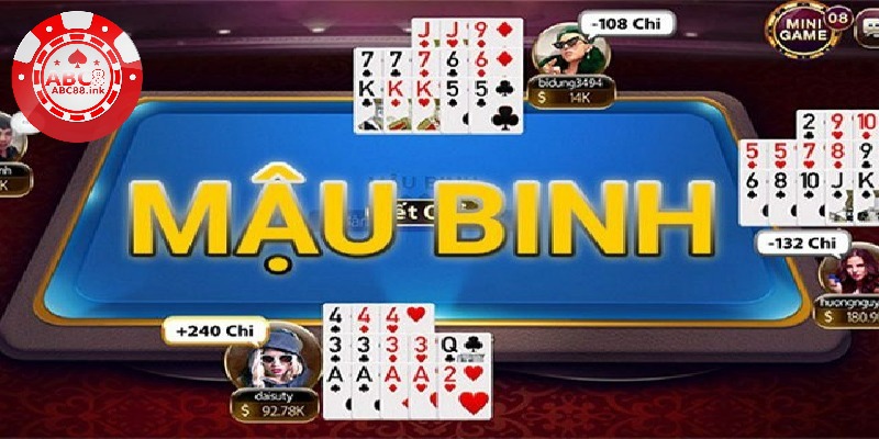 Cách chơi bài mậu binh để có nhiều phần thắng lớn tại ABC8 5 Chiến thuật xếp 3 thùng phé